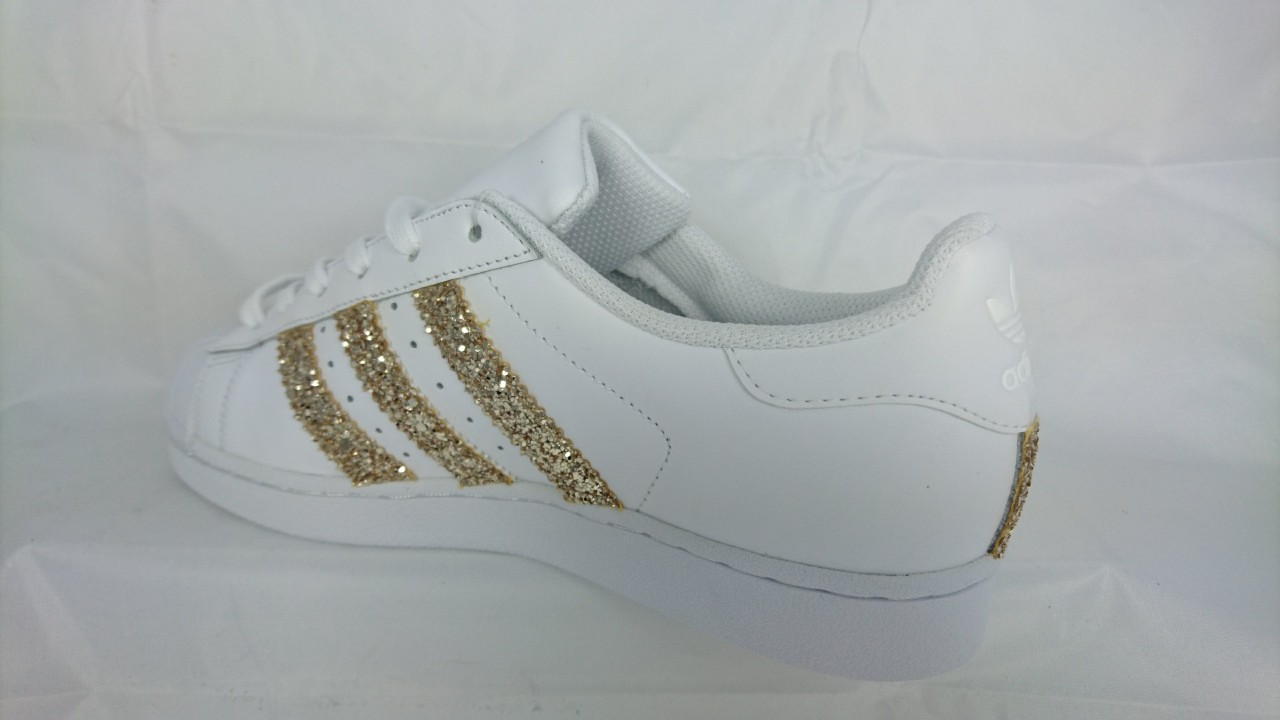 Adidas Superstar Glitter oro - LOMBARDI CALZATURE SEANO CARMIGNANO PRATO -  Outlet Offerte Occasioni Scarpe Calzature Prato Carmignano Seano